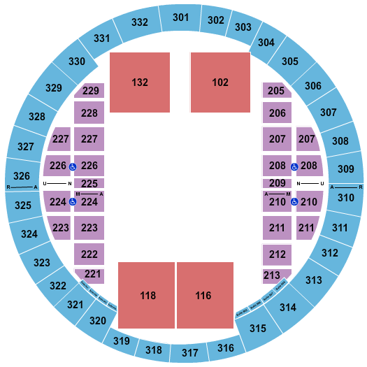 Alliant Energy Center Vets Coliseum Tickets & Seating Chart